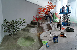 河北博物院《會(huì)飛的花——世界珍稀蝴蝶展》展覽館場(chǎng)景制作完成。